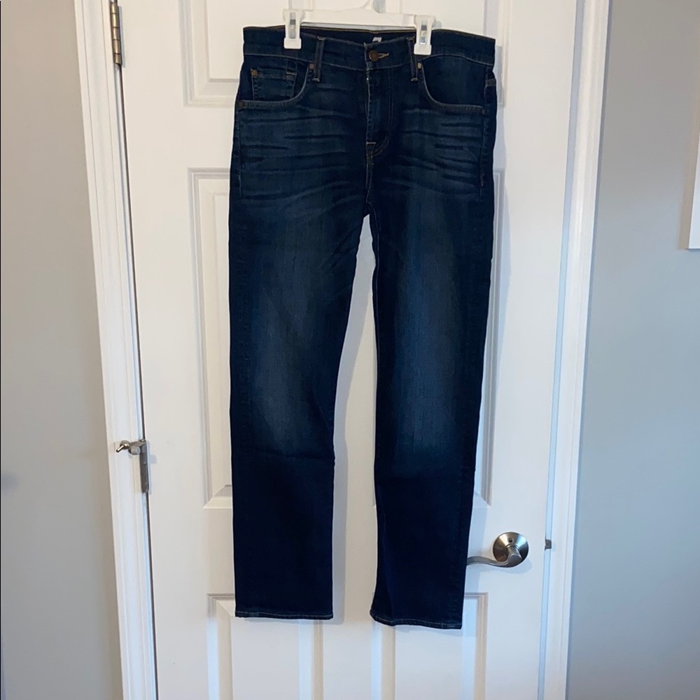 7 For All Mankind Dark Blue Slim Jeans